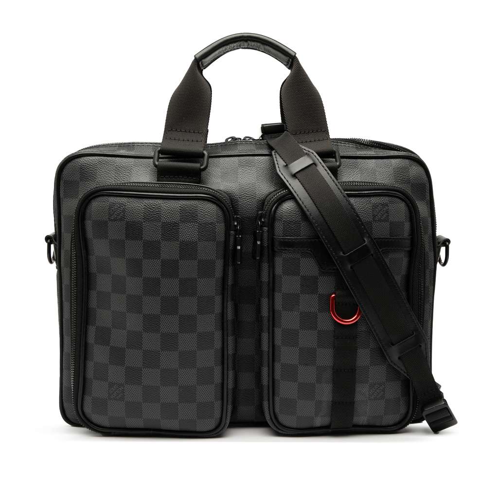 Louis Vuitton Damier Graphite Utility Business Bag