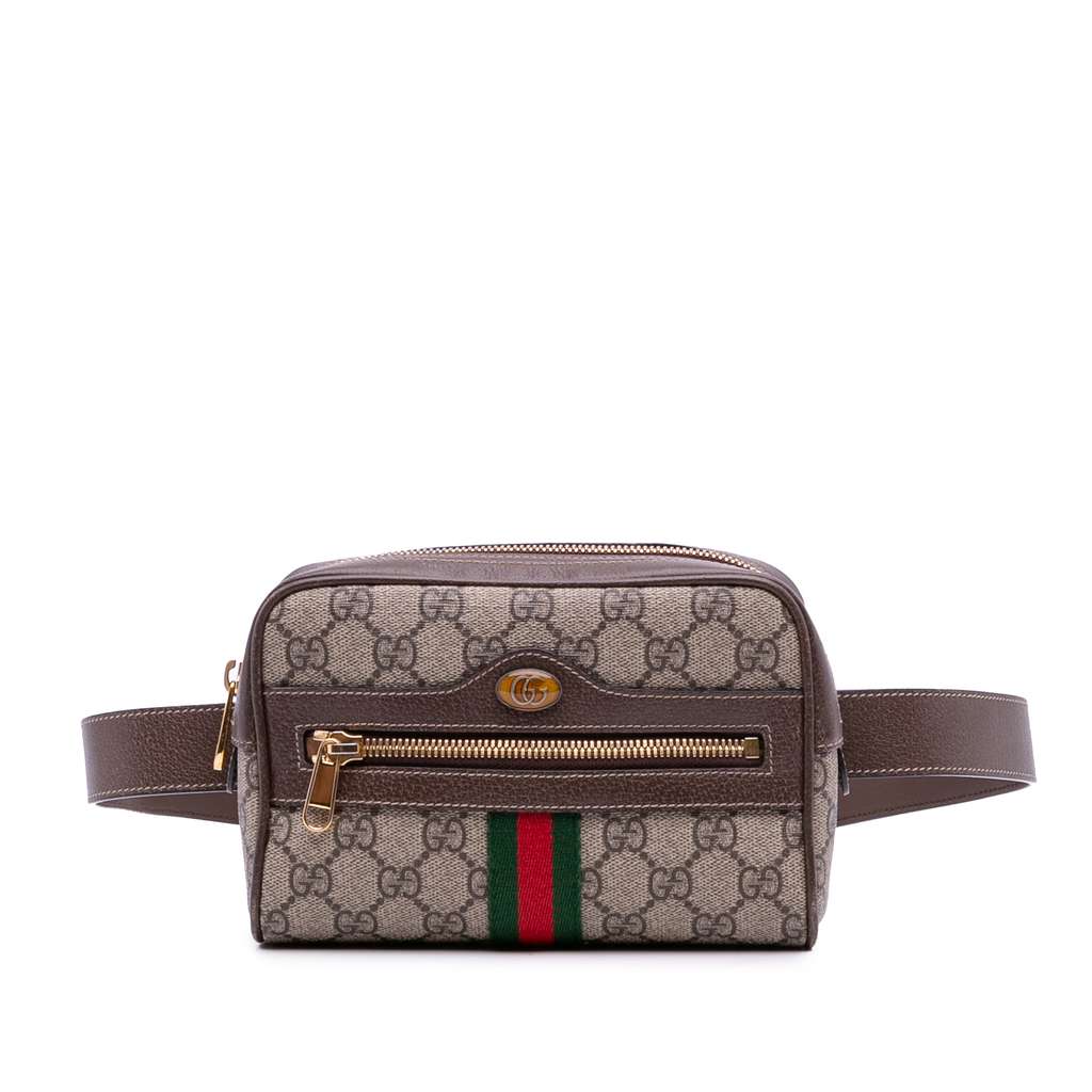 Gucci Small GG Supreme Ophidia Belt Bag