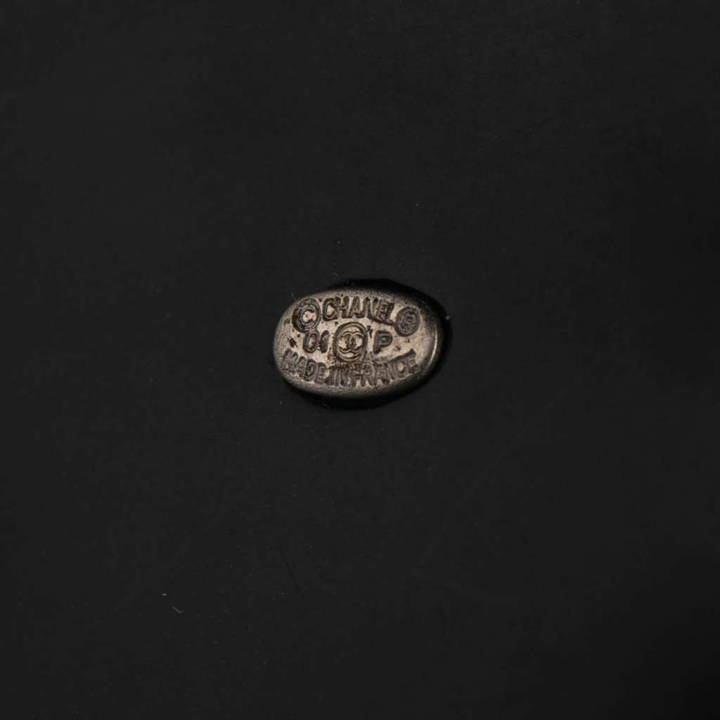 Chanel Resin CC Logo Cuff Bracelet - 4