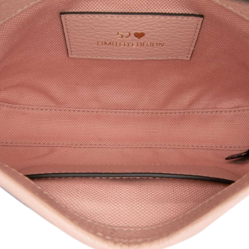 Gucci Limited Edition Mini GG Denim Embroidered Floral Jackie 1961 Crossbody - 4