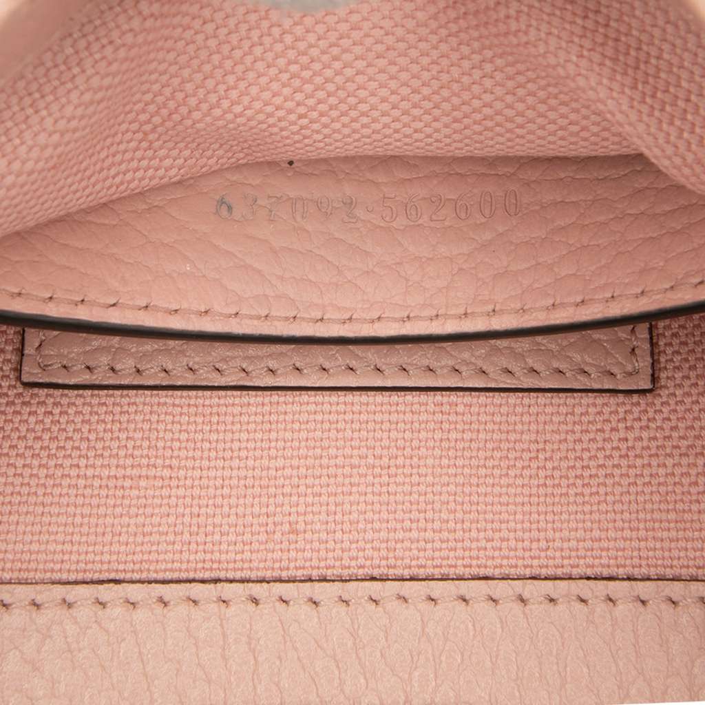 Gucci Limited Edition Mini GG Denim Embroidered Floral Jackie 1961 Crossbody - Detail 2