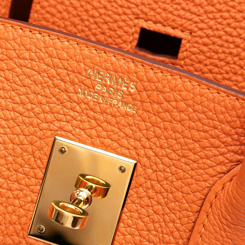 Hermès Togo Birkin Retourne 35 - Side view