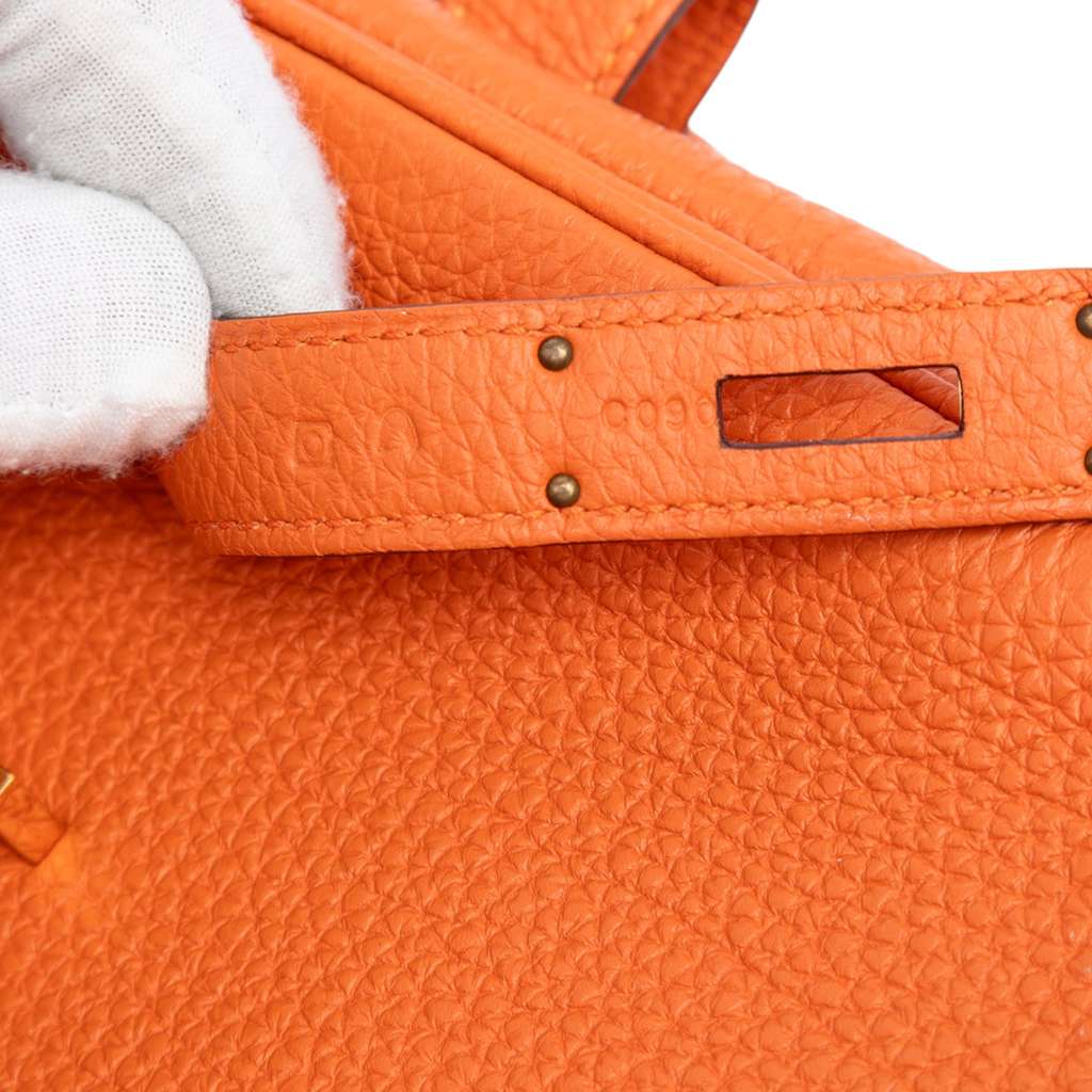 Hermès Togo Birkin Retourne 35 - Detail 1
