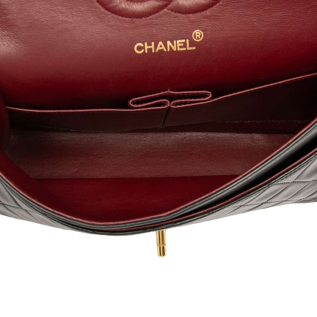 Chanel Medium Classic Lambskin Double Flap - 4