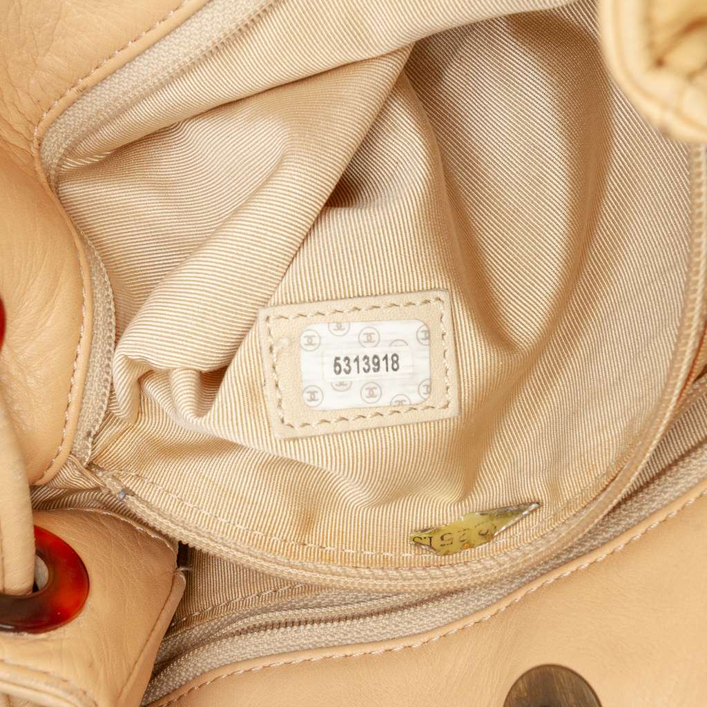 Chanel Lambskin CC Tassel Shoulder Bag - Detail 1