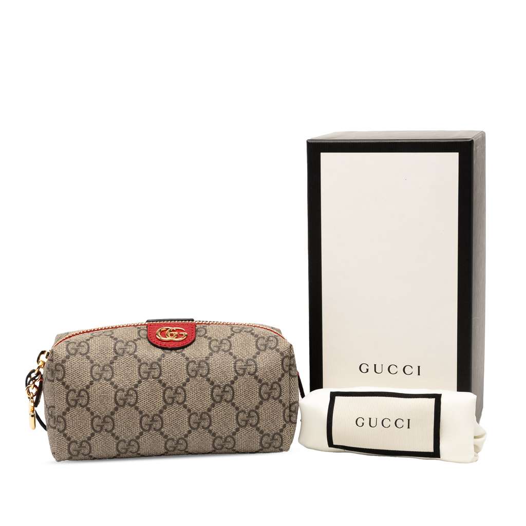 Gucci GG Supreme Ophidia Cosmetic Case - Image 10