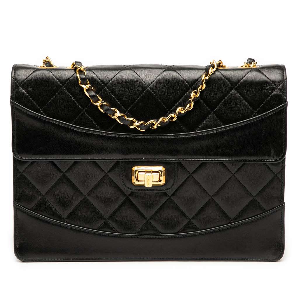 Chanel Medium Quilted Lambskin Mademoiselle Single Flap