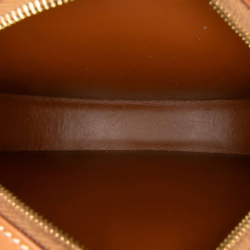 Celine Small Calfskin Cuir Triomphe Oval Crossbody - 4