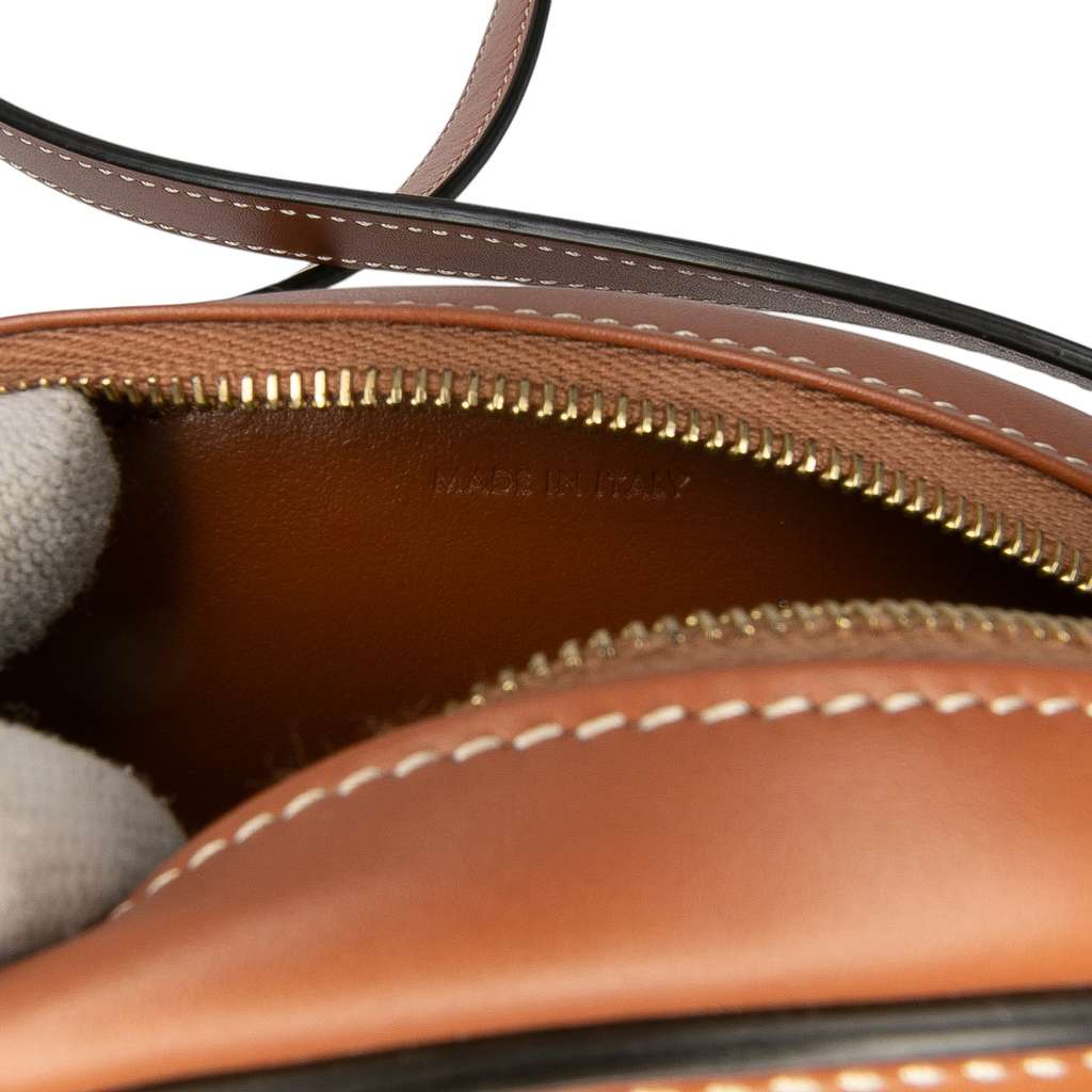 Celine Small Calfskin Cuir Triomphe Oval Crossbody - Side view