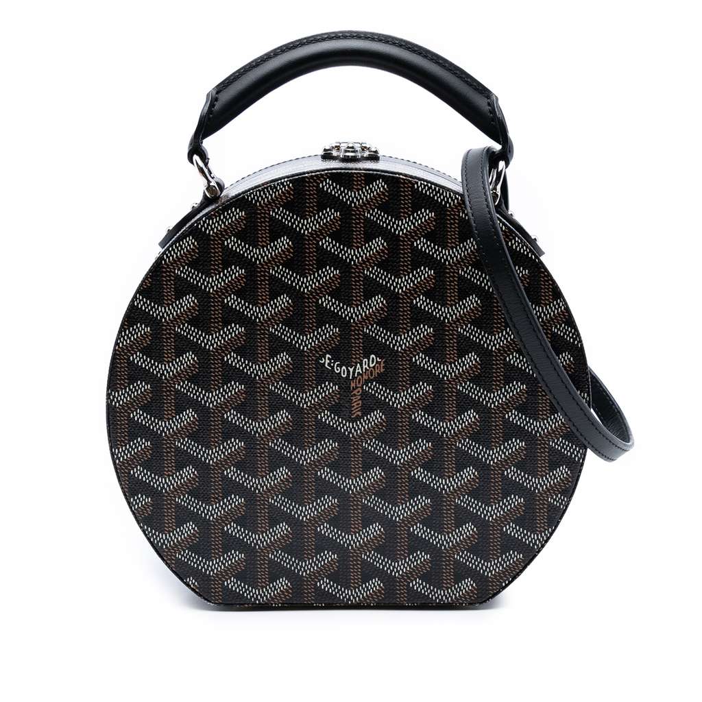Goyard Goyardine Alto Hatbox Trunk Bag