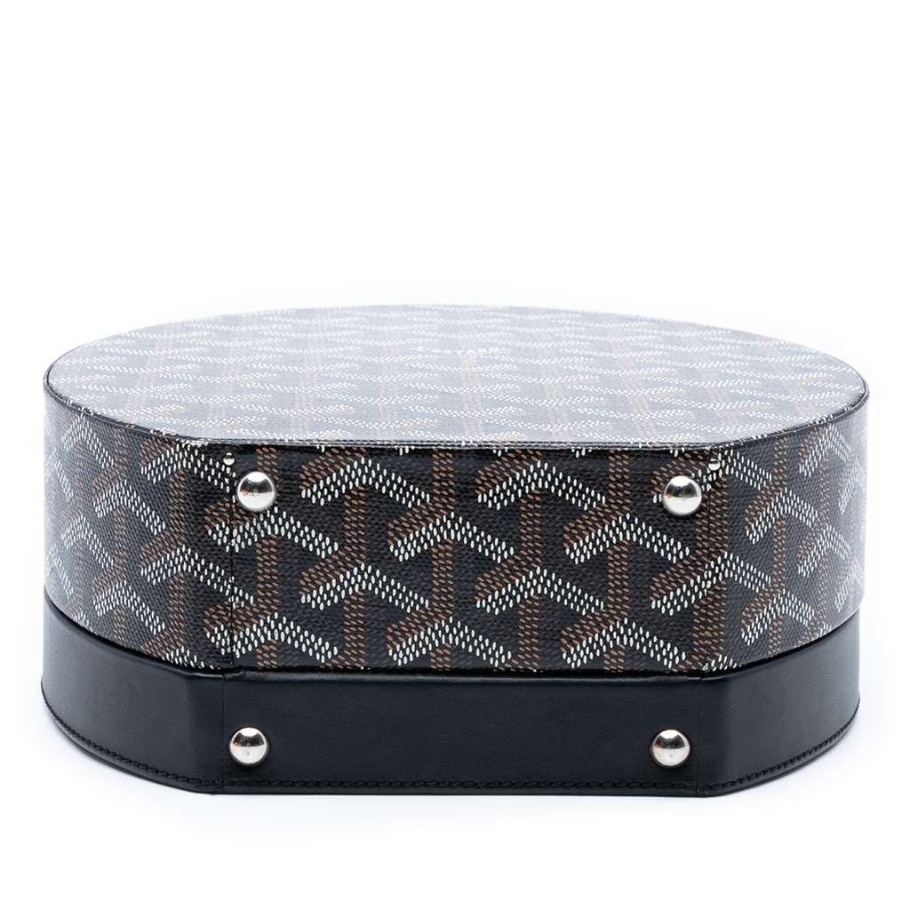 Goyard Goyardine Alto Hatbox Trunk Bag - Image 6