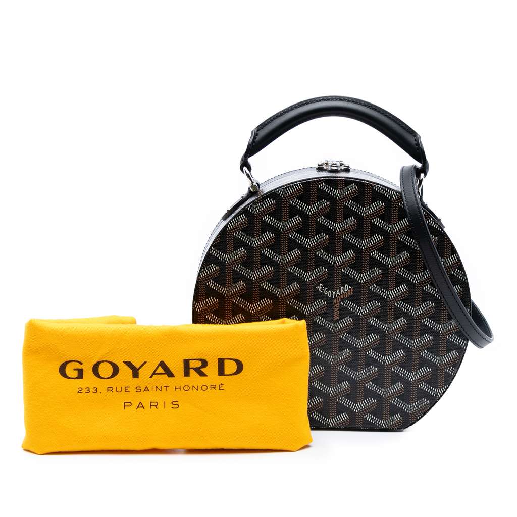 Goyard Goyardine Alto Hatbox Trunk Bag - Image 10