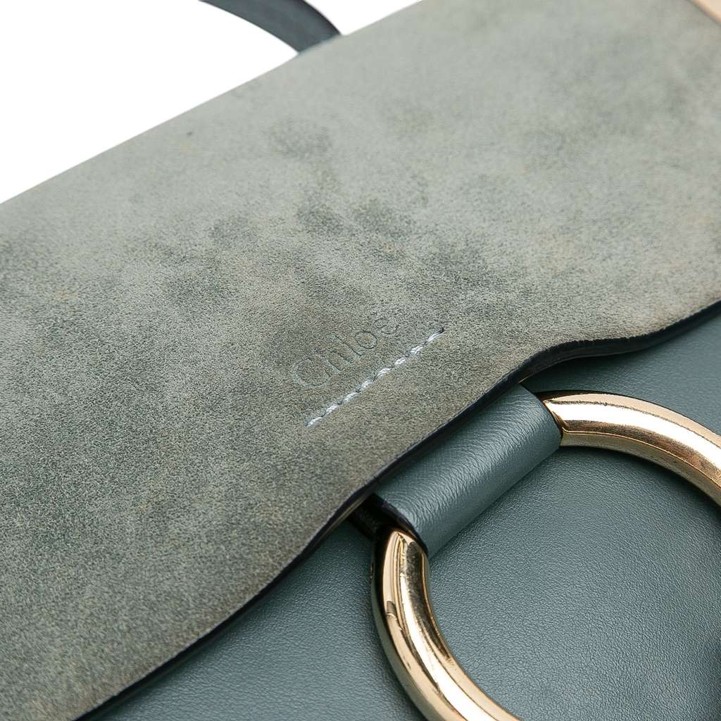 Chloé Small Suede and Calfskin Faye Crossbody - Detail 2