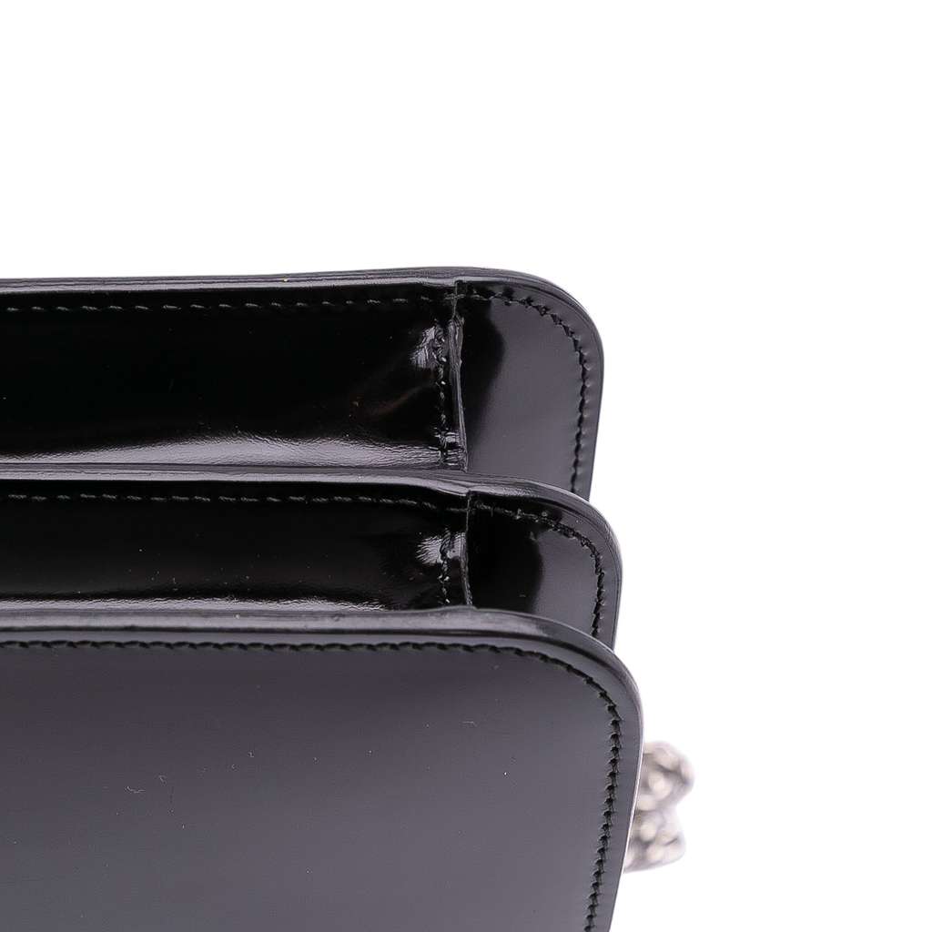 Gucci Medium Patent Dollar Interlocking G Crossbody - Image 10