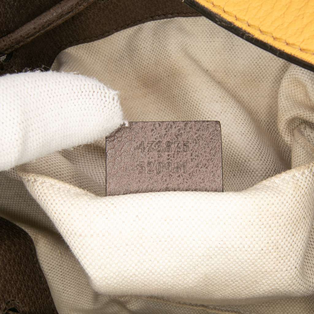 Gucci GG Supreme Neo Vintage Drawstring Bucket Bag - Detail 1