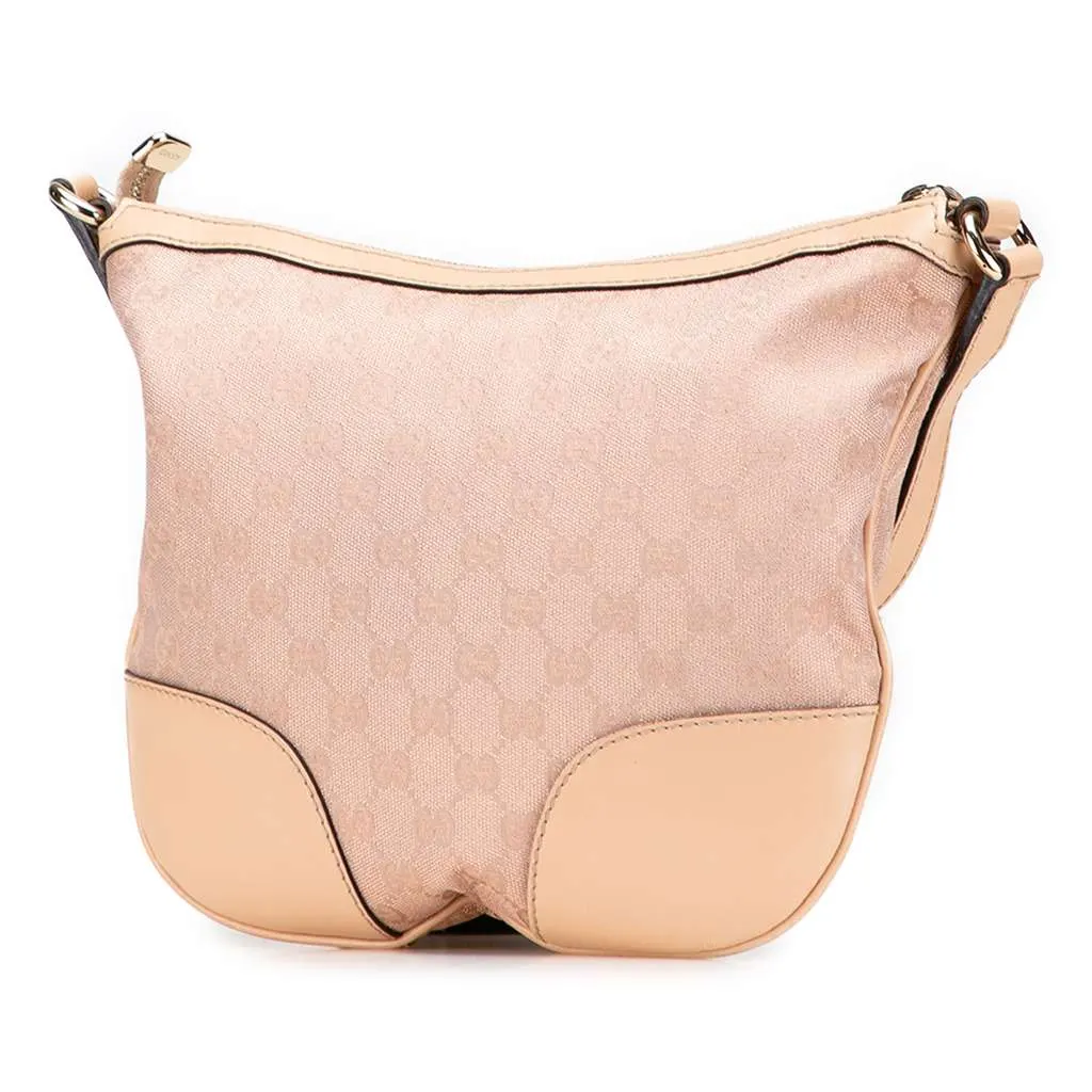 Gucci GG Canvas Lovely Crossbody Pink Canvas Good - Back View