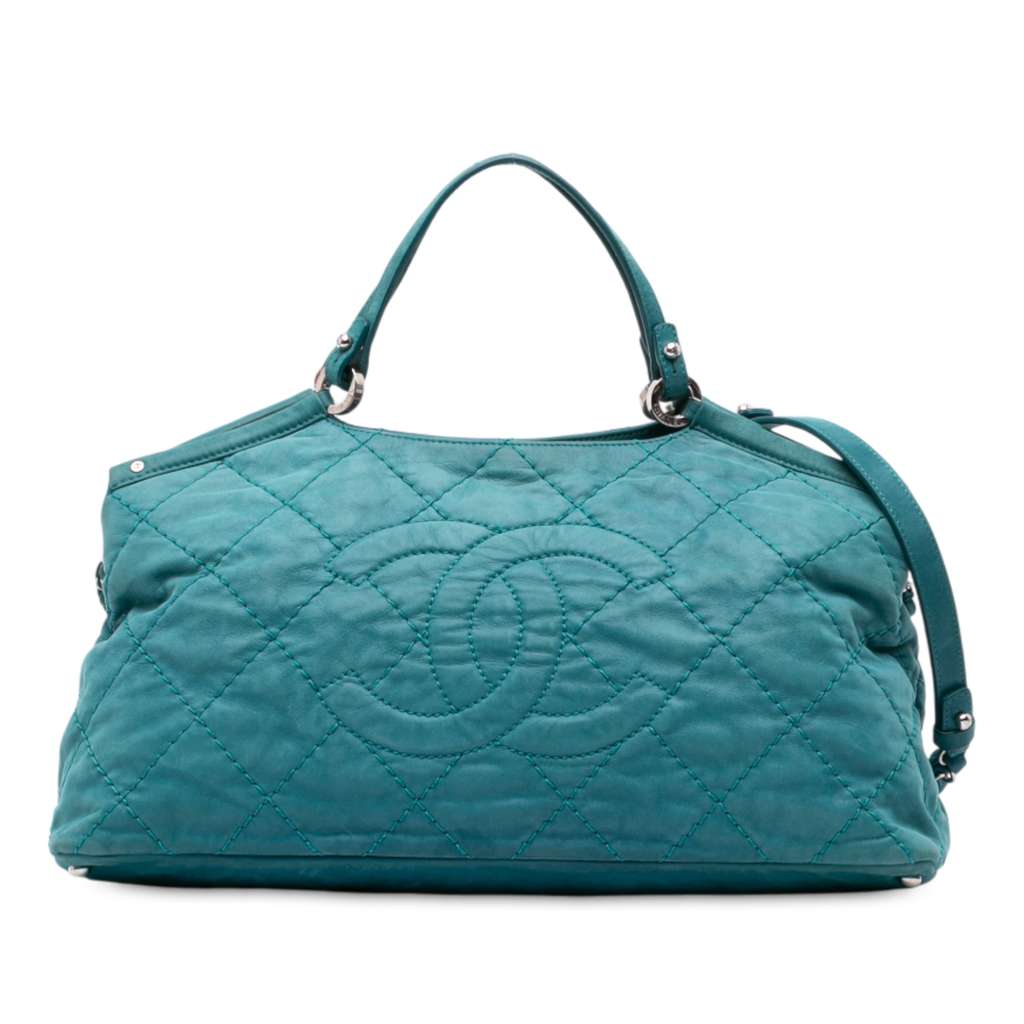 Chanel Small Iridescent Calfskin Sea Hit Tote
