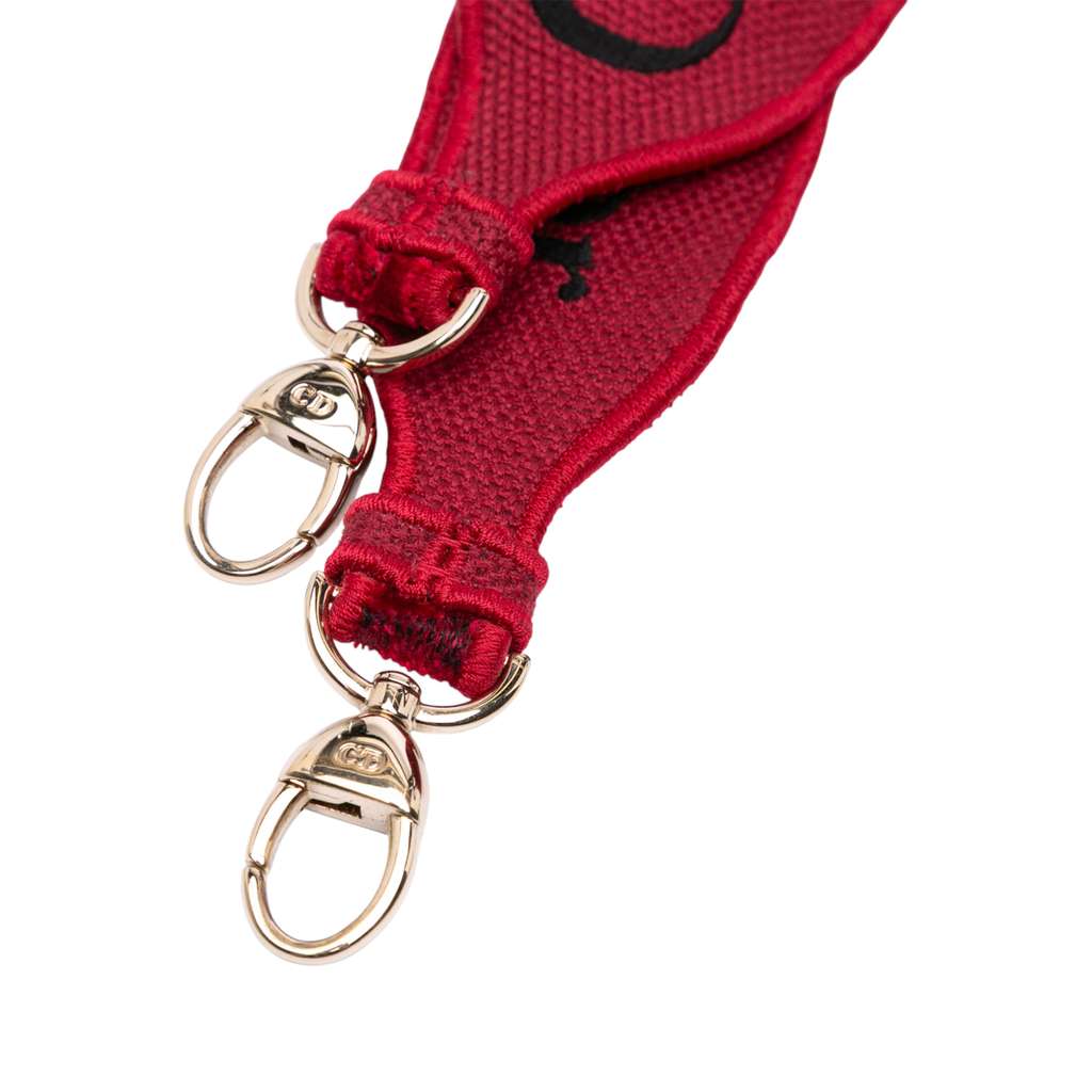 Dior Medium Embroidered Velvet Roses Lady D Lite - Image 12