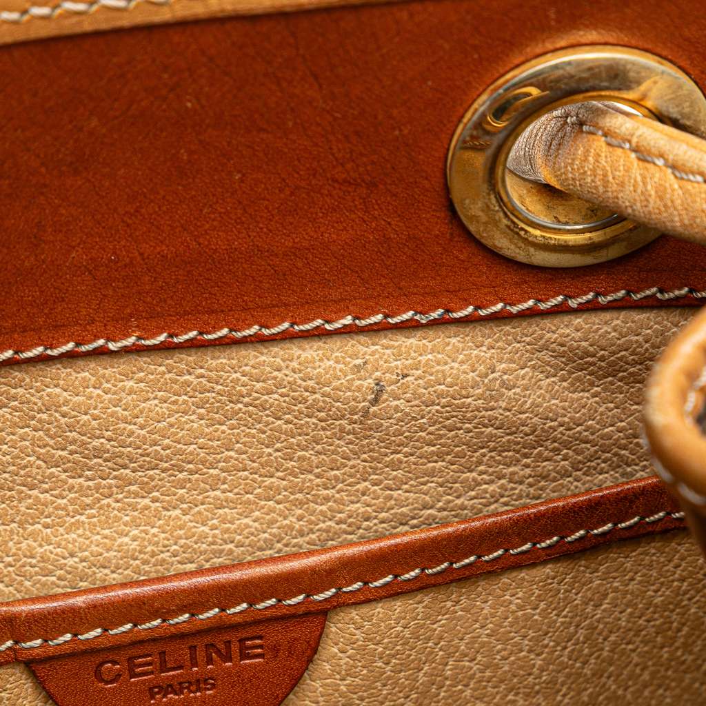 Celine Macadam Coated Canvas Bucket Bag - Image 10