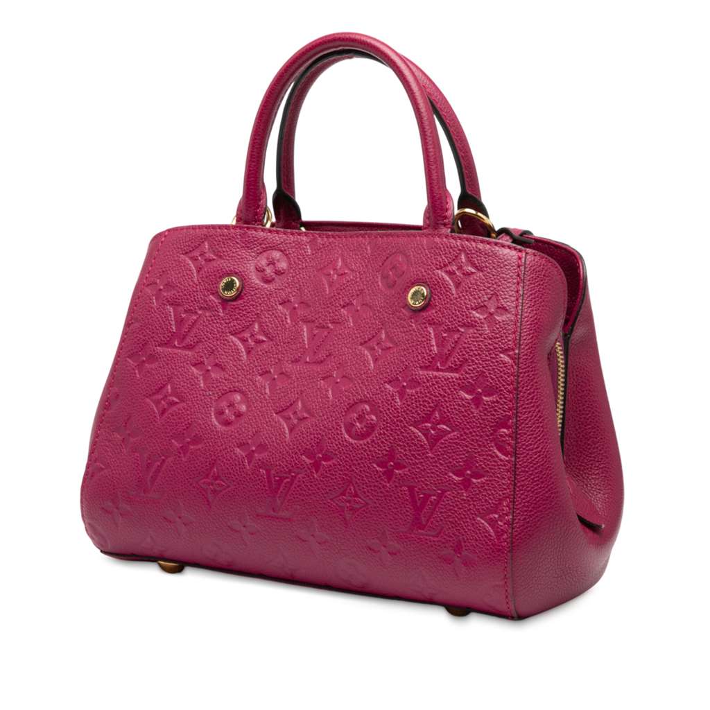 Louis Vuitton Monogram Empreinte Montaigne BB - Back view