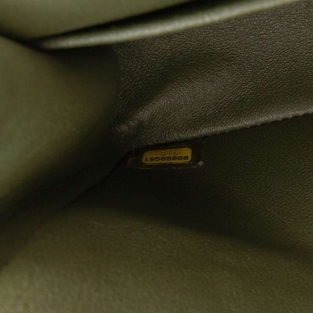 Chanel Medium Classic Tricolor Lambskin Double Flap - Detail 1