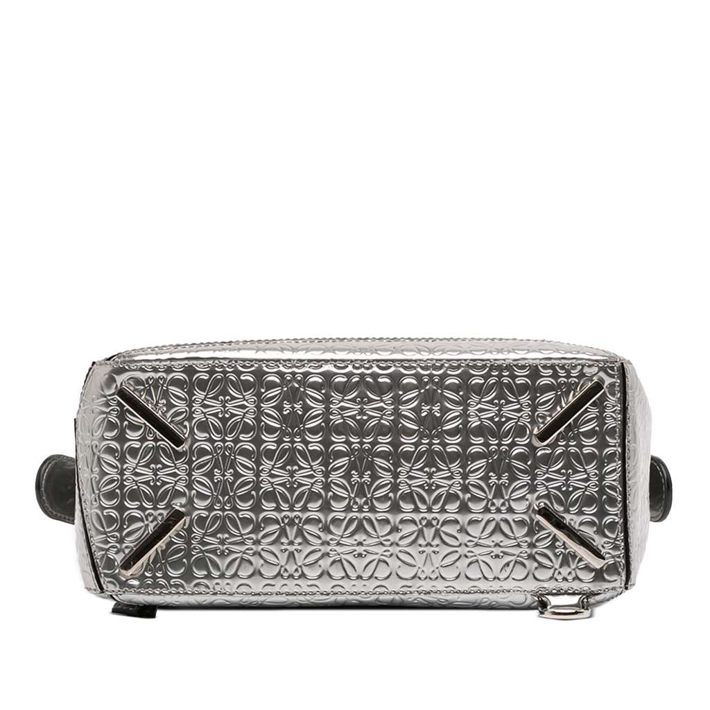 Loewe Small Anagram Embossed Patent Puzzle Satchel - Image 6