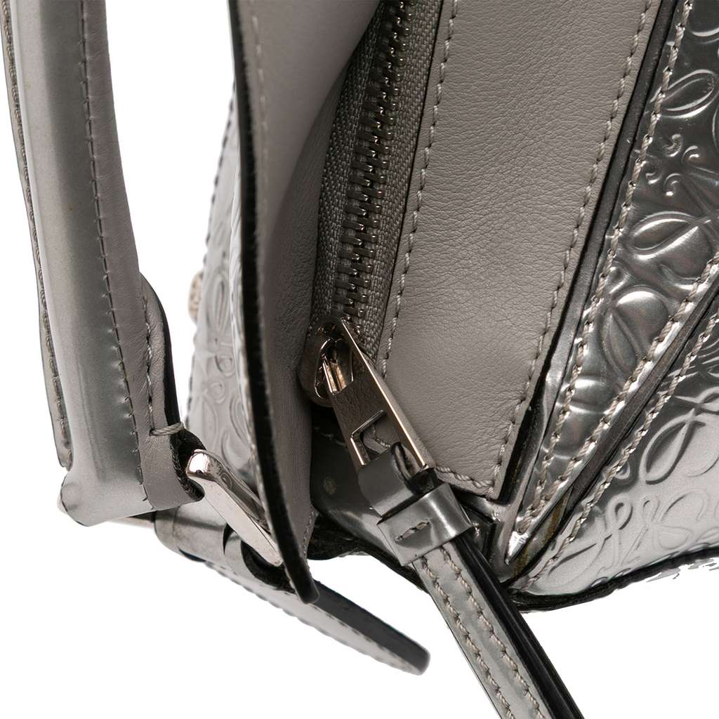 Loewe Small Anagram Embossed Patent Puzzle Satchel - Image 12