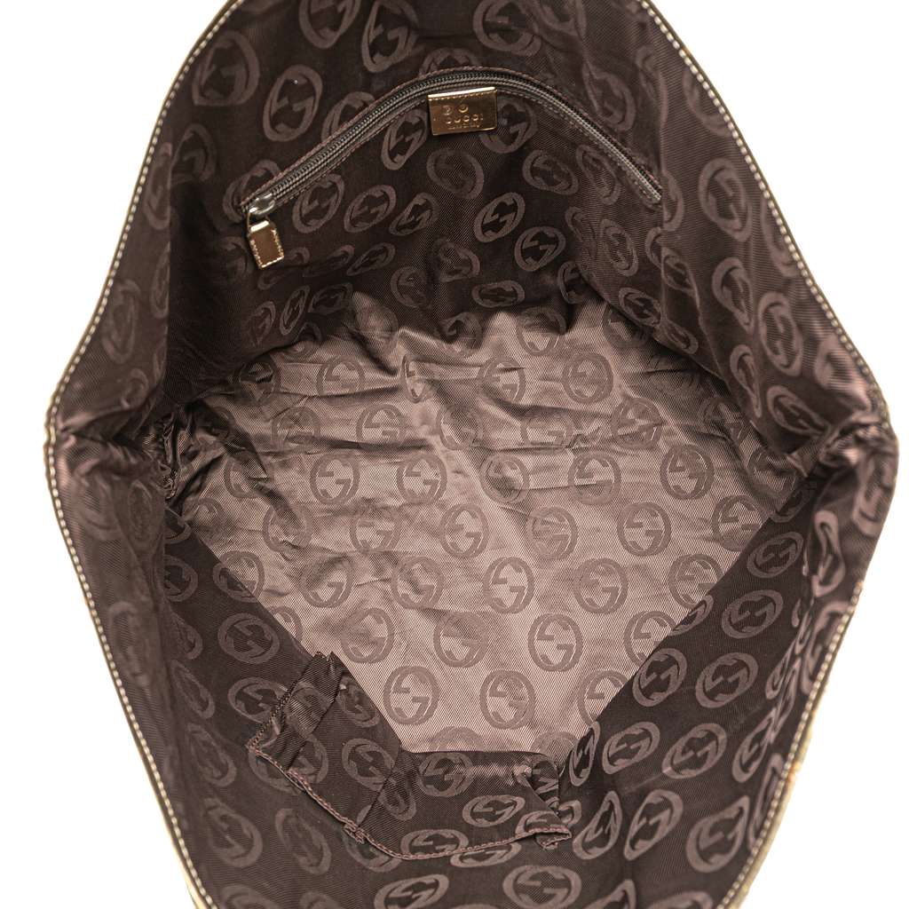 Gucci GG Canvas Web Tote - 4