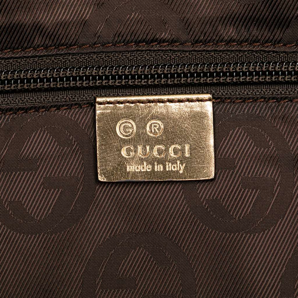 Gucci GG Canvas Web Tote - Side view