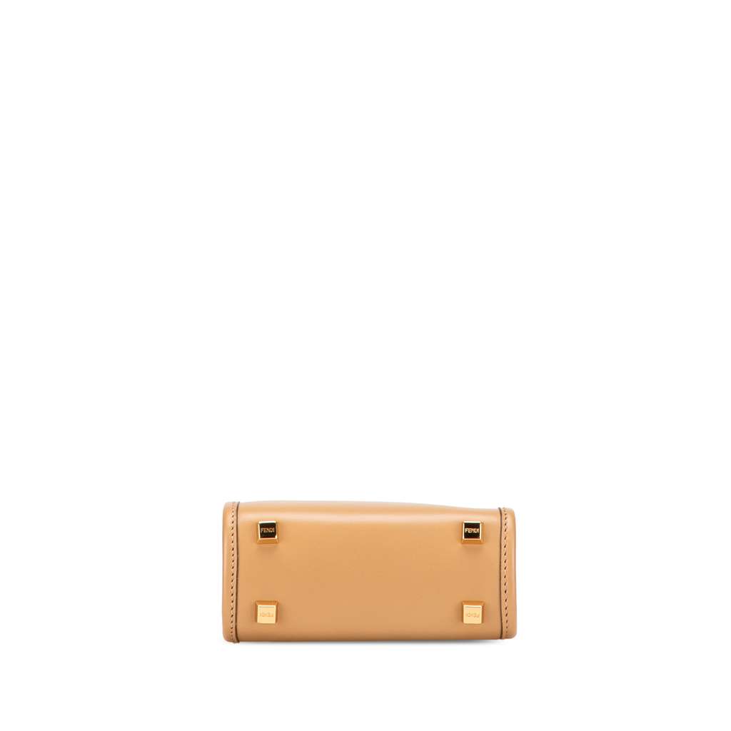 Fendi Mini Leather Sunshine Shopper Tote - Image 6