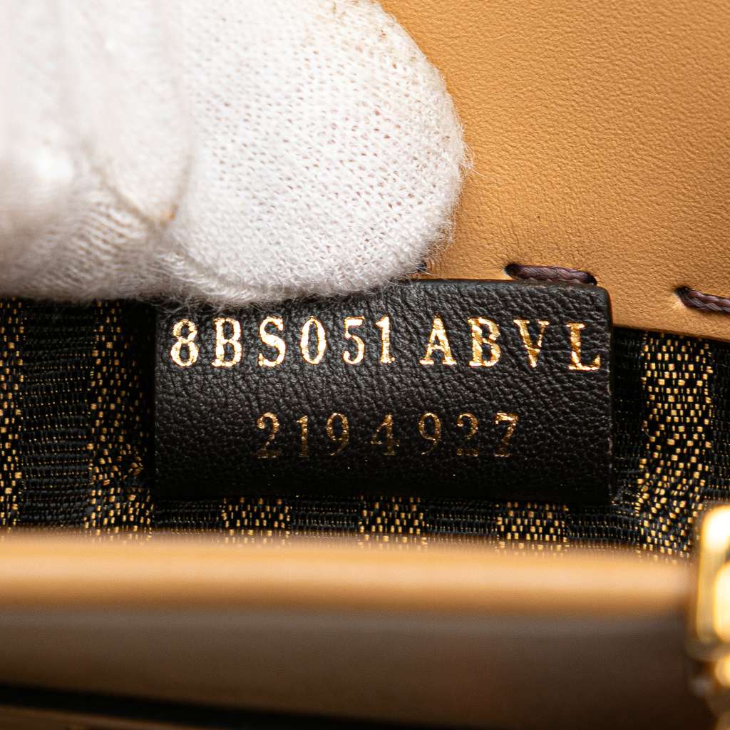 Fendi Mini Leather Sunshine Shopper Tote - Detail 1