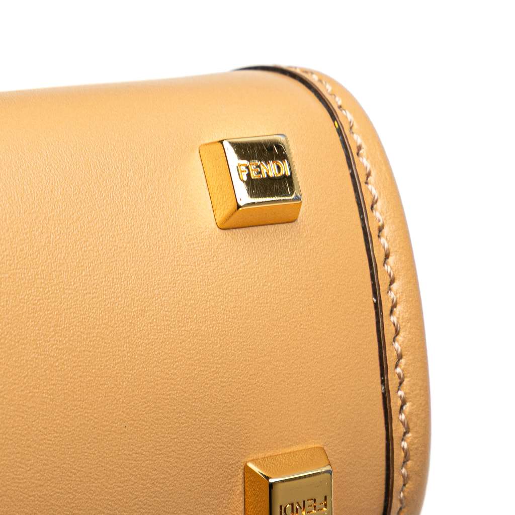 Fendi Mini Leather Sunshine Shopper Tote - Image 11