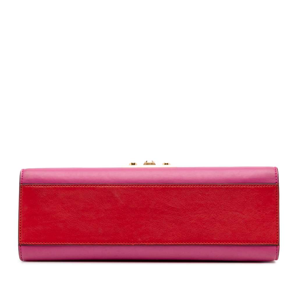 Gucci Medium Bicolor Leather Padlock Shoulder Bag - Image 6