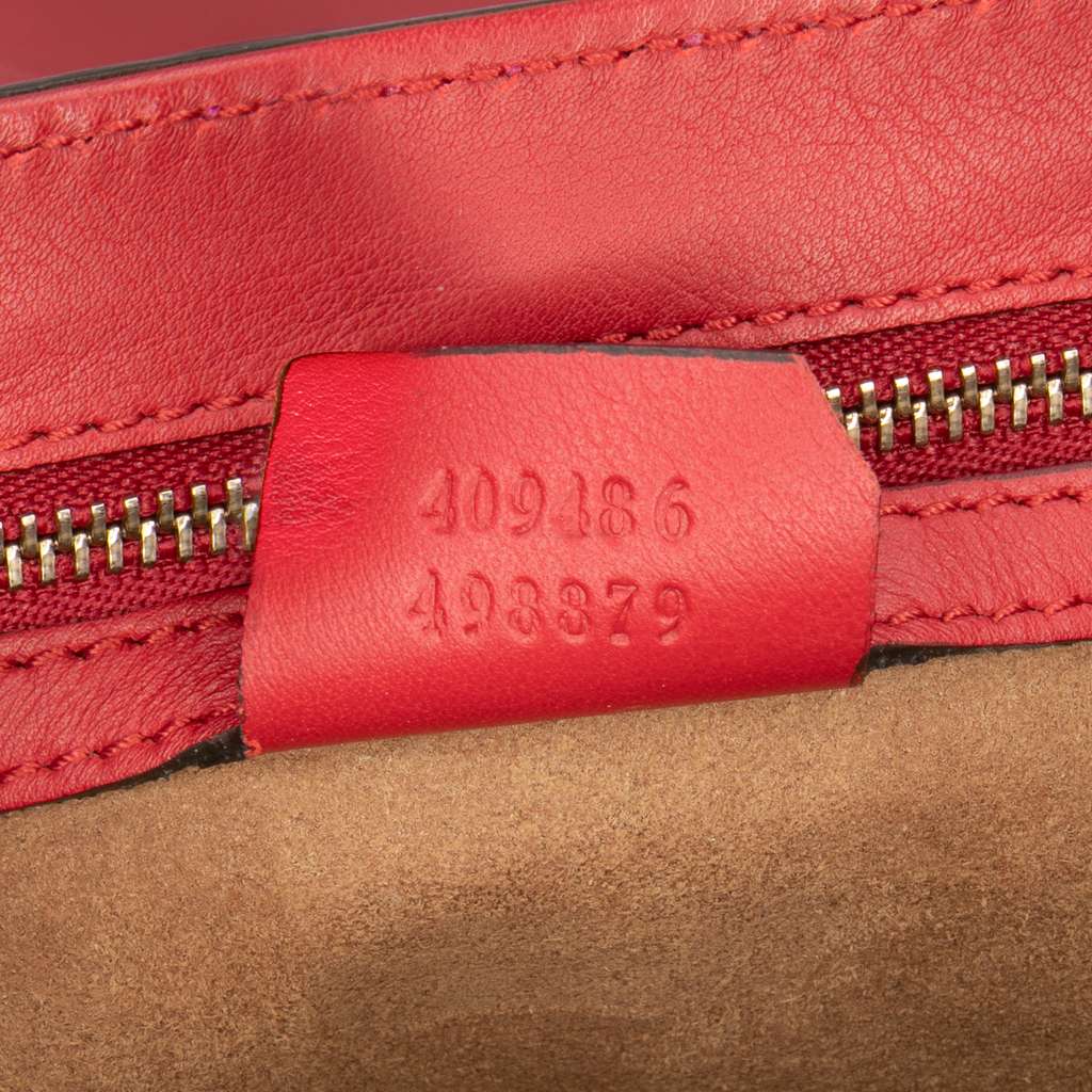 Gucci Medium Bicolor Leather Padlock Shoulder Bag - Detail 1