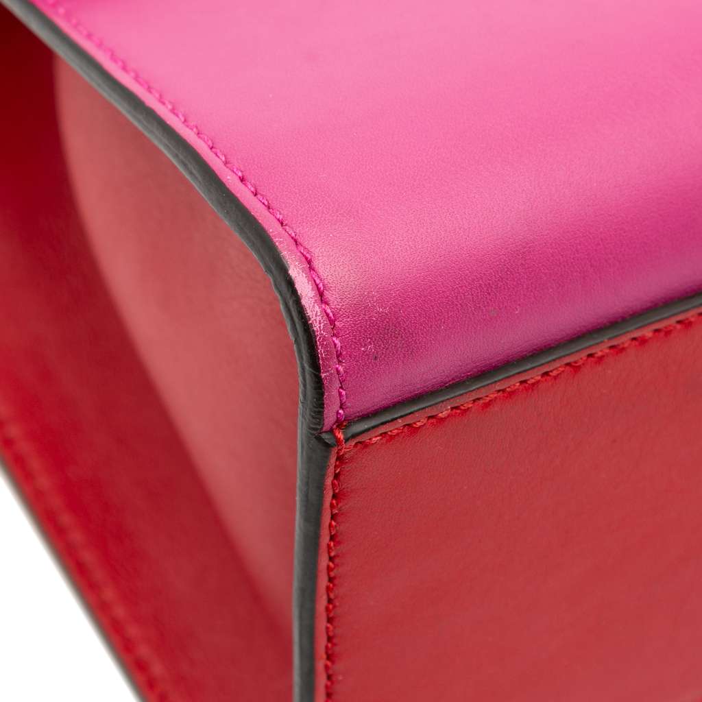 Gucci Medium Bicolor Leather Padlock Shoulder Bag - Image 12