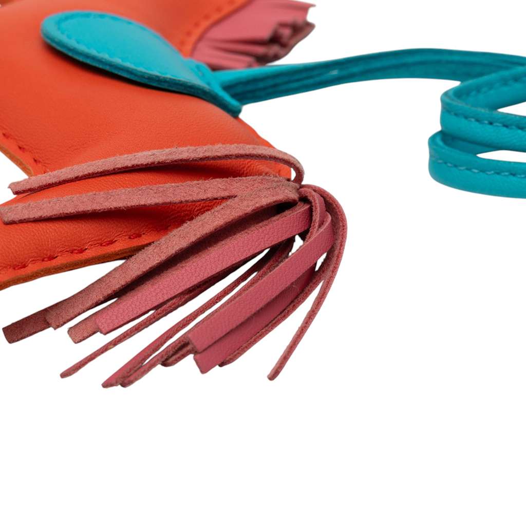 Hermès Milo Lambskin Grigri Rodeo Bag Charm MM - Image 6