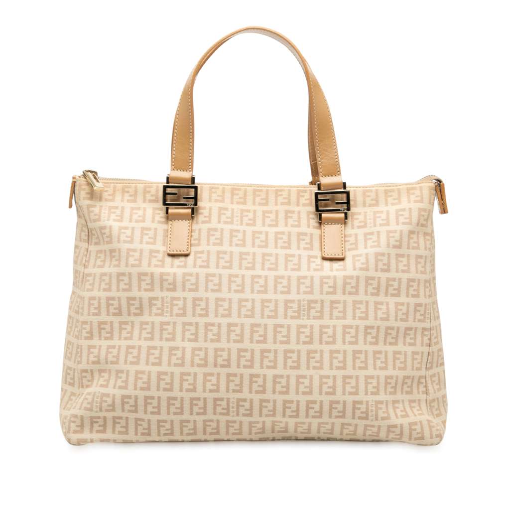 Fendi Zucchino Canvas Tote