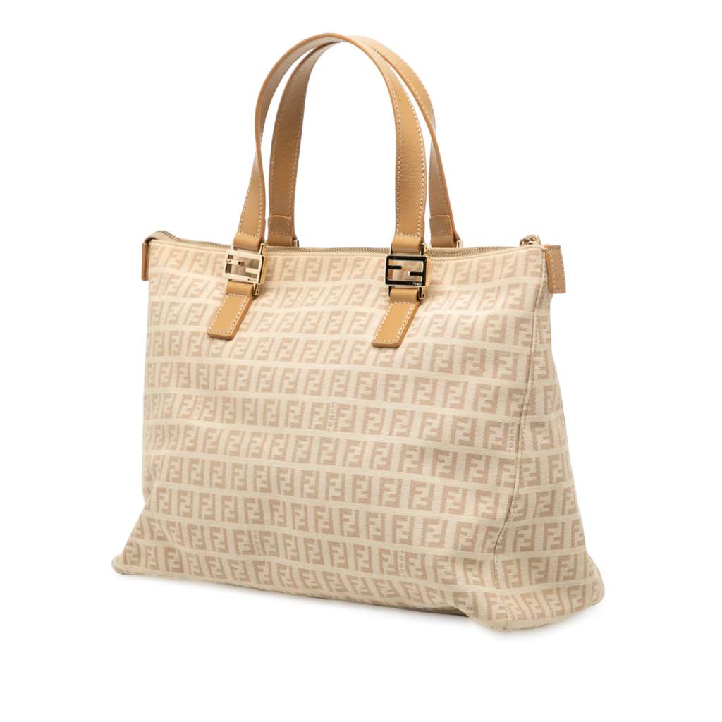 Fendi Zucchino Canvas Tote - Image 6