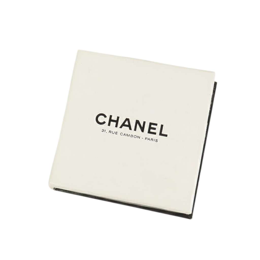 Chanel Gold Plated CC Rhinestones Pendant Necklace - Image 10