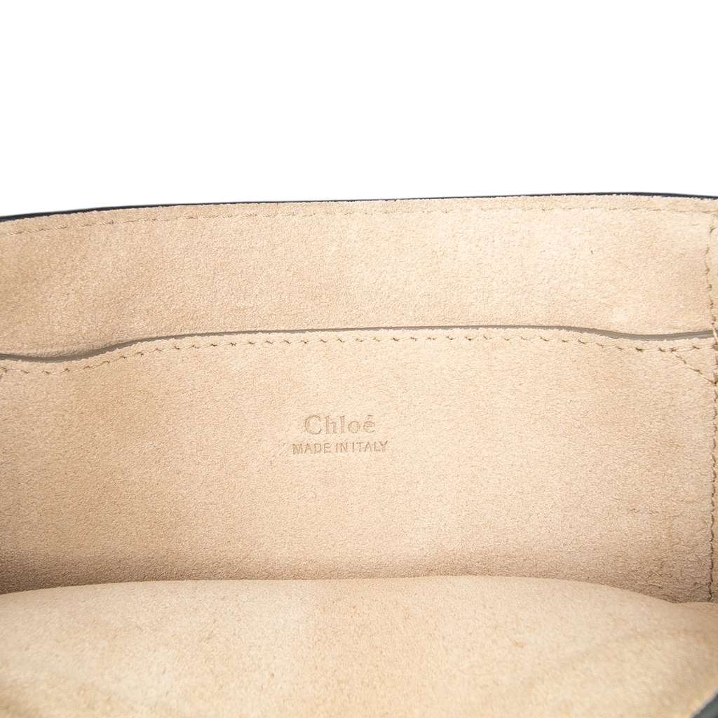Chloé Small Suede and Calfskin Faye Crossbody - Side view