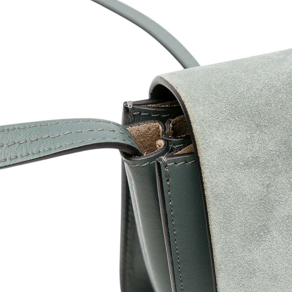 Chloé Small Suede and Calfskin Faye Crossbody - Image 11
