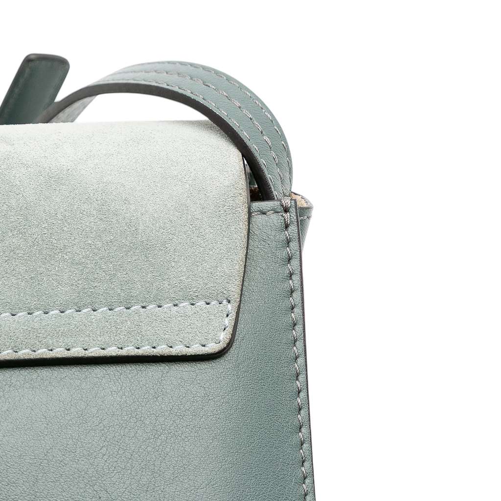 Chloé Small Suede and Calfskin Faye Crossbody - Image 12