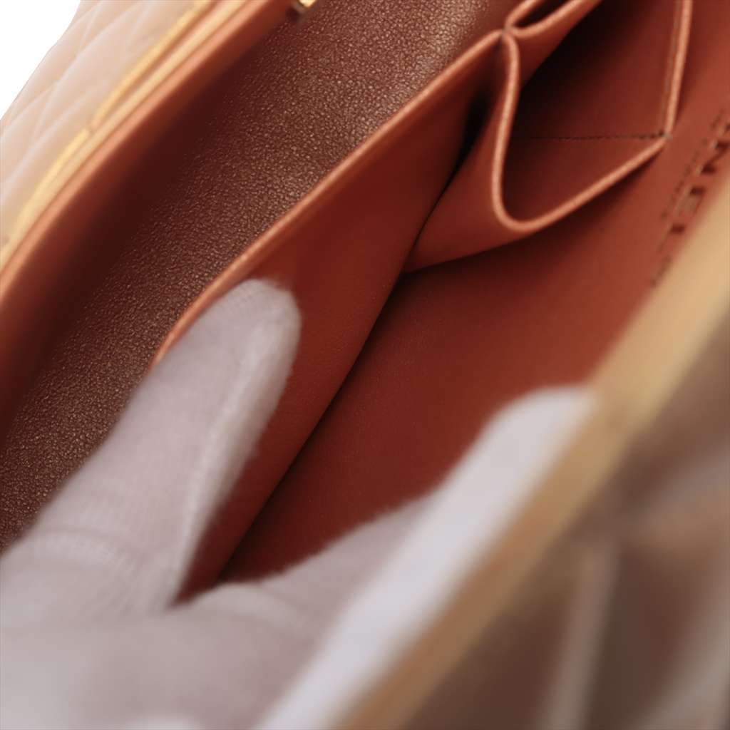 Chanel Medium Classic Lambskin Double Flap - Side view