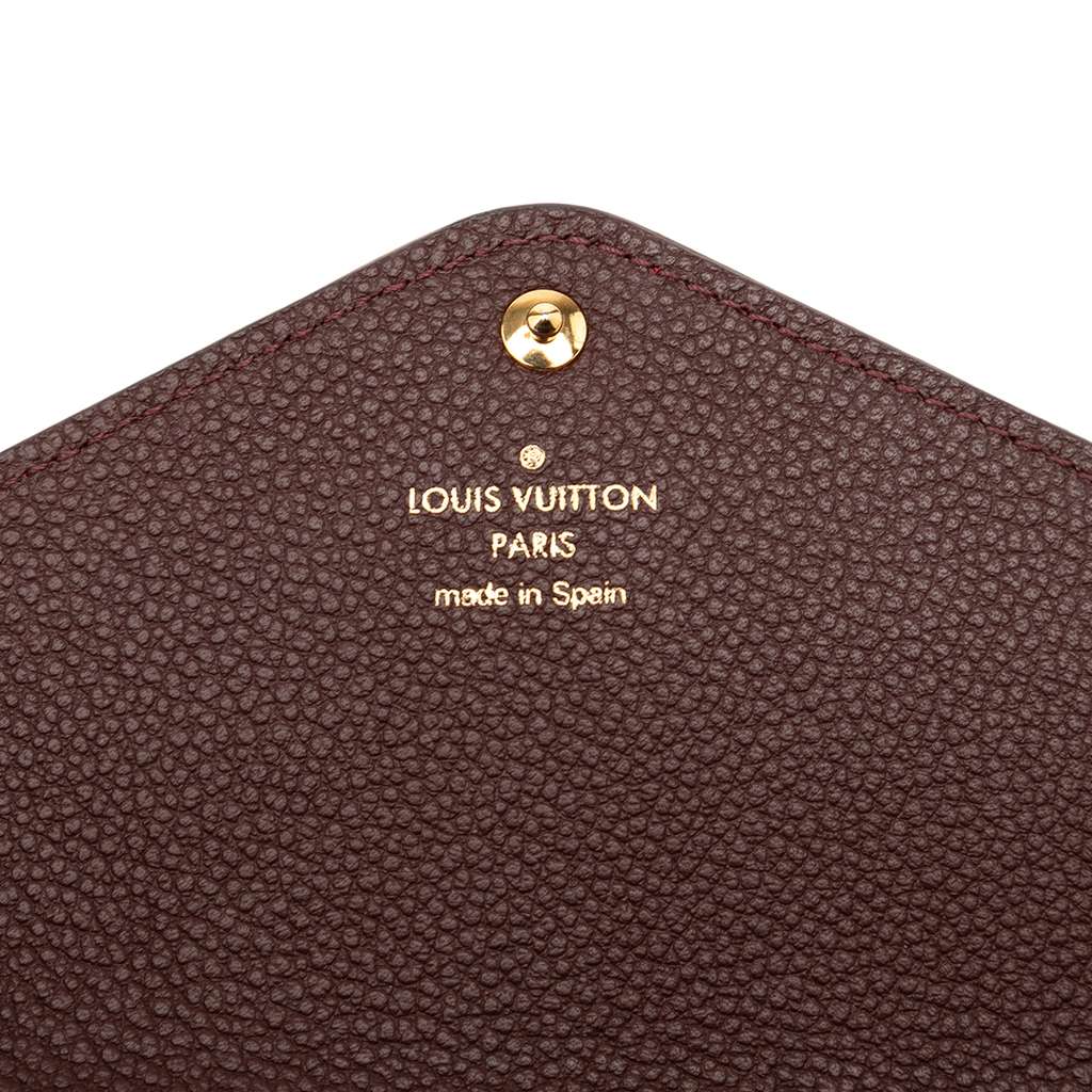 Louis Vuitton Monogram Empreinte Portefeuille Josephine Wallet - Side view