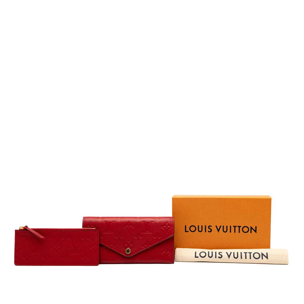 Louis Vuitton Monogram Empreinte Portefeuille Josephine Wallet - Image 10