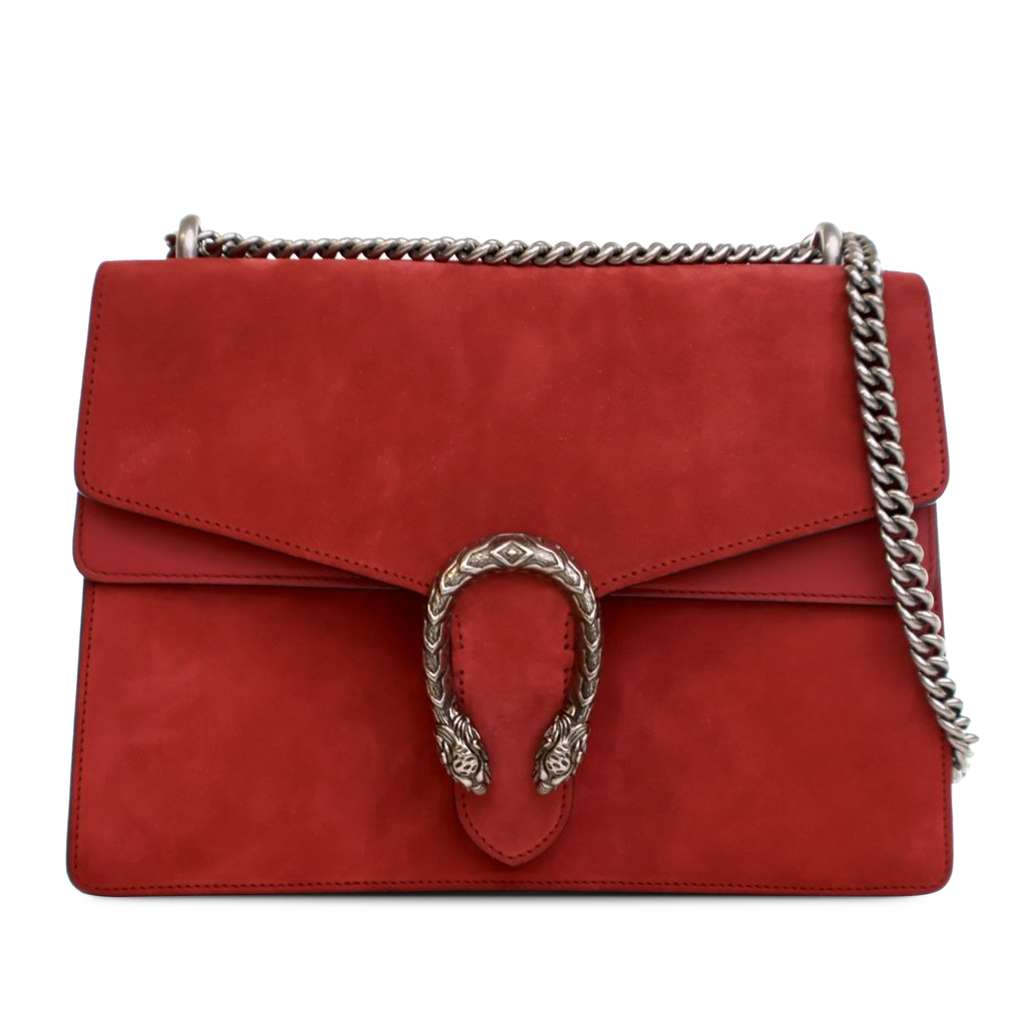 Gucci Medium Suede Dionysus Shoulder Bag