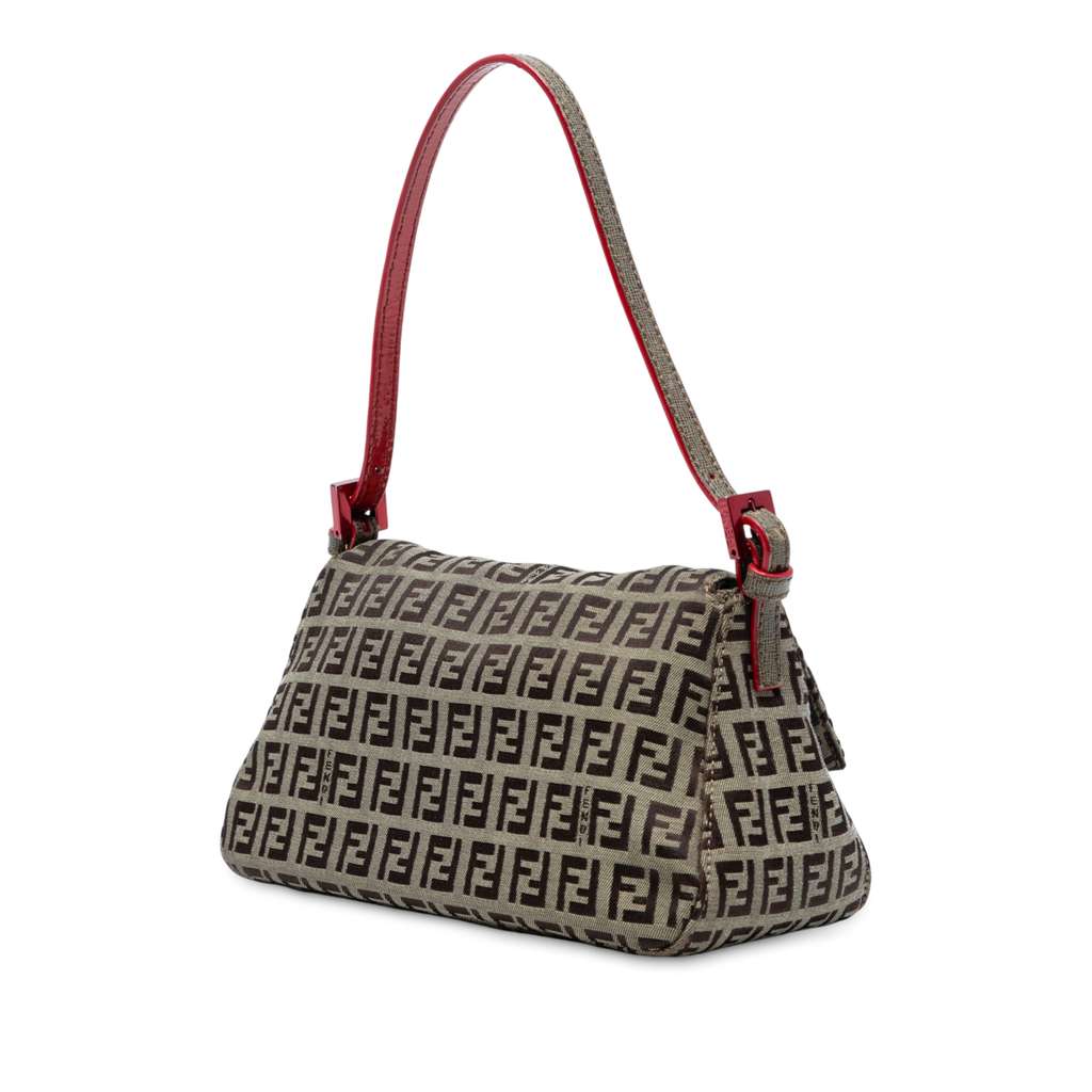 Fendi Mini Zucchino Canvas Mamma Forever - Back view
