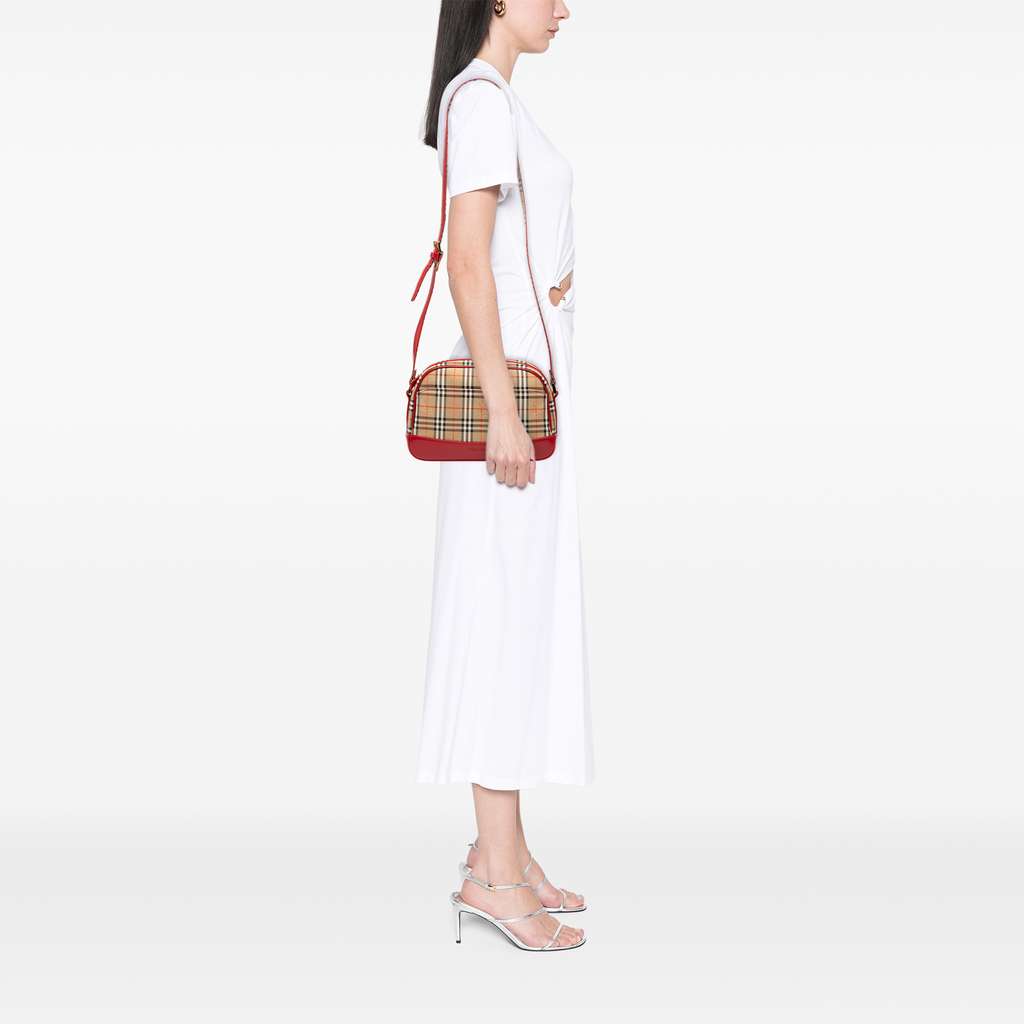 Burberry Haymarket Check Canvas Crossbody - Detail 2