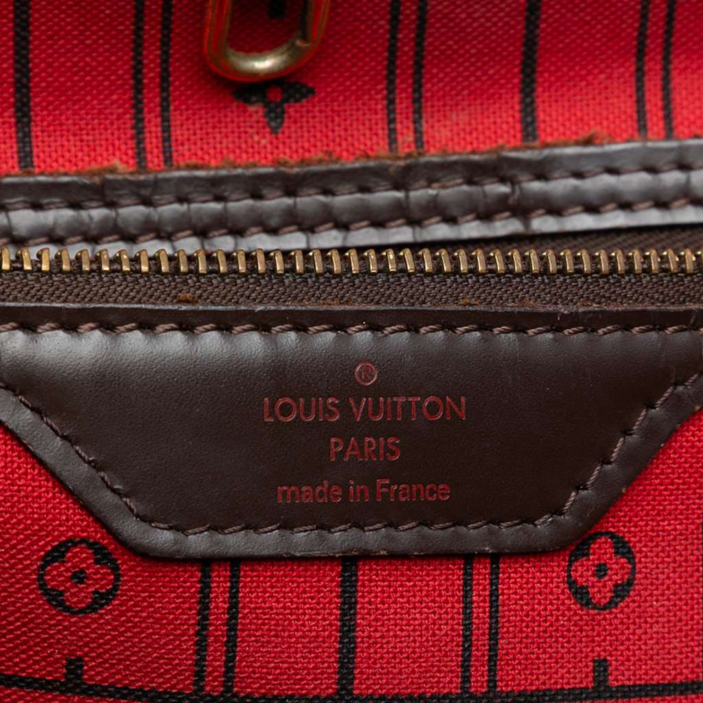 Louis Vuitton Damier Ebene Neverfull MM - Side view
