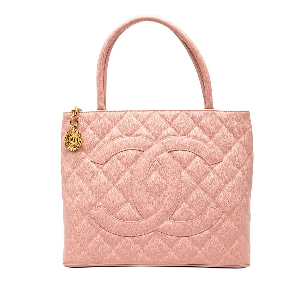 Chanel Caviar Medallion Tote